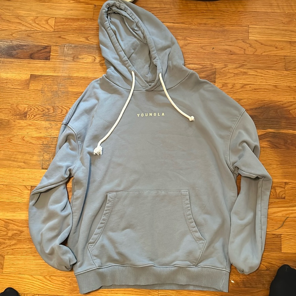 YoungLA oversized French Terry hooded sweatshirt